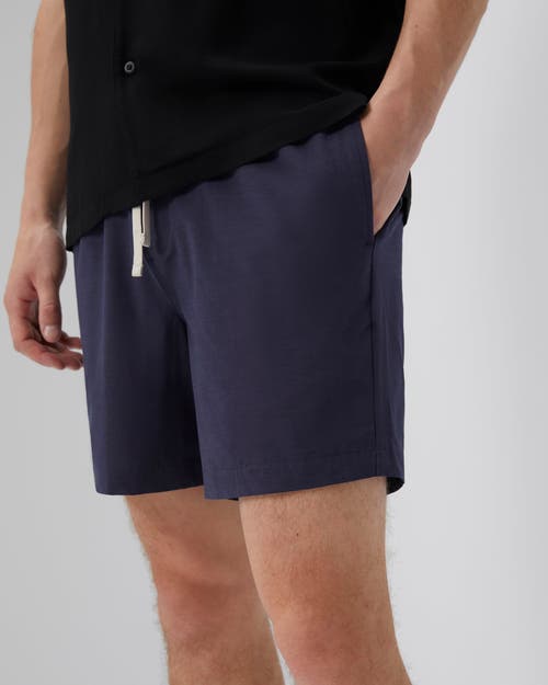 Shop Onia Land To Water Short 6" In Deep Navy