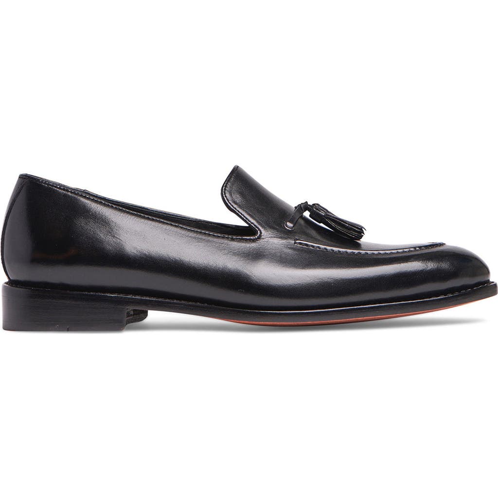 Anthony Veer Men's Kennedy Tassel Dress Loafer In Black