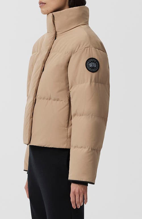 CANADA GOOSE CANADA GOOSE GRANDVIEW BLACK LABEL CROP 625 FILL POWER DOWN PUFFER JACKET