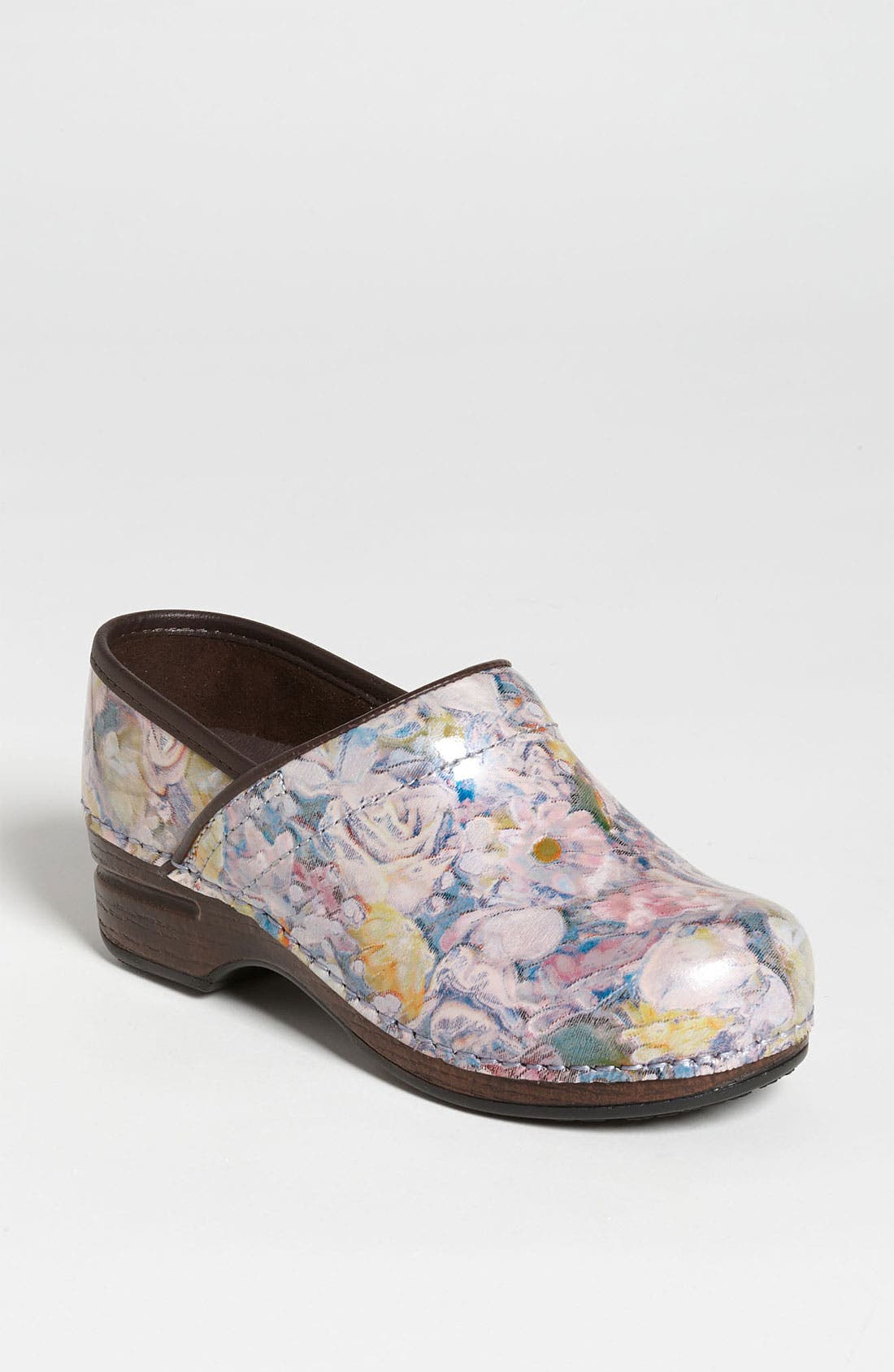 dansko patterned clogs