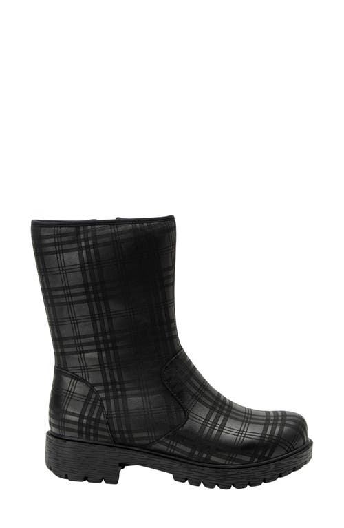 Alegria By Pg Lite Chalet Lug Sole Bootie In Plaid To Meet You