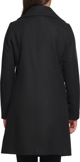 Kenneth cole 2024 melton wool coat