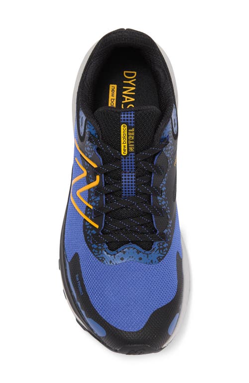 Shop New Balance Dynasoft Nitrel V5 Trail Running Shoe In Marine Blue/black