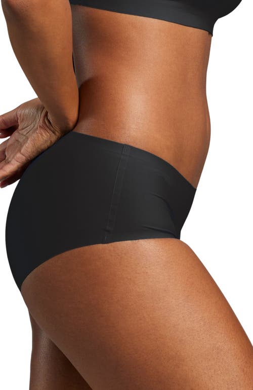 Siella Invisible Hipster Pantie In Black