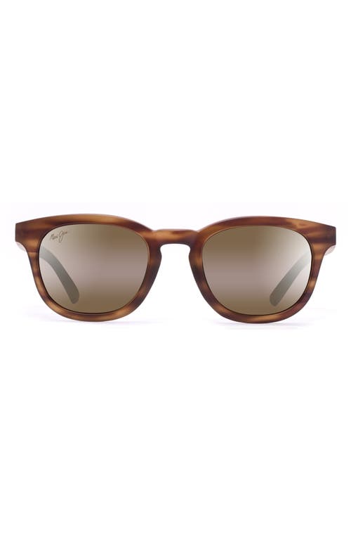 Maui Jim Koko Head 48mm Small PolarizedPlus2 Sunglasses in Matte Tortoise/Hcl Bronze at Nordstrom