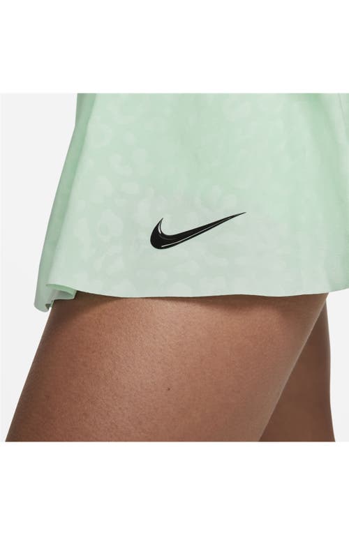 Shop Nike Dri-fit Tennis Skirt In Mint Foam/black