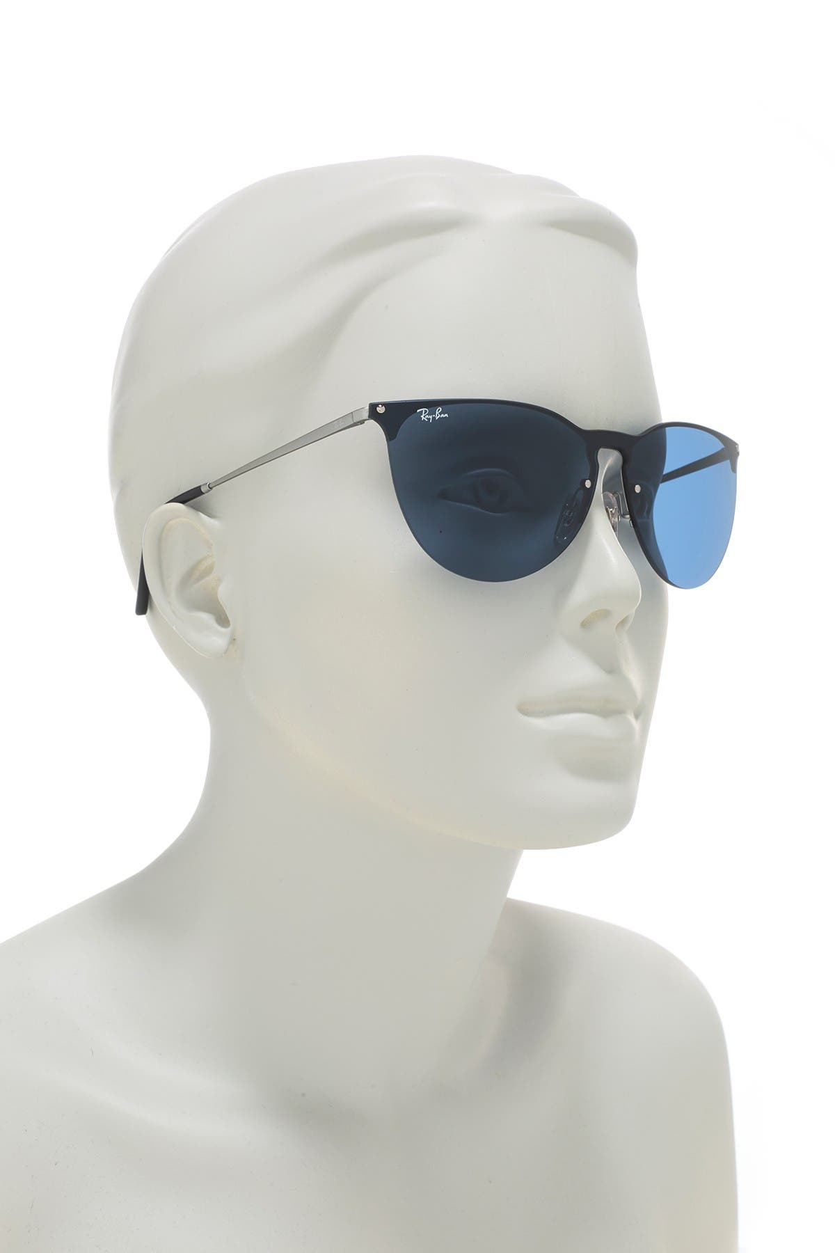 Ray Ban 41mm Phantos Rubber Aviator Sunglasses Nordstrom Rack