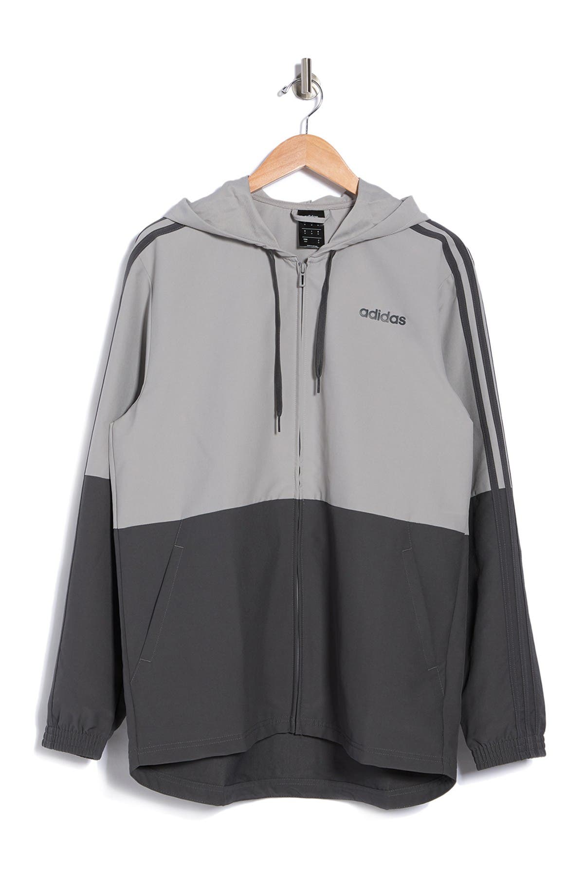 adidas 3 stripes windbreaker