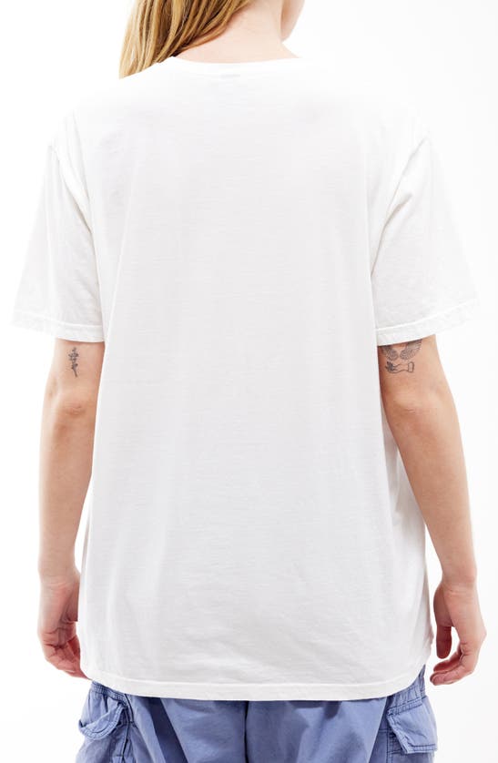 Shop Bdg Urban Outfitters Visions Oversize Graphic T-shirt In White