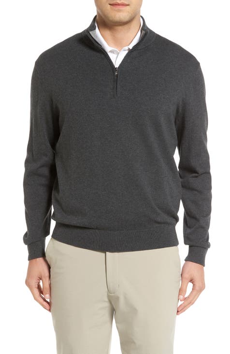 Men's Grey Quarter Zip Sweaters | Nordstrom