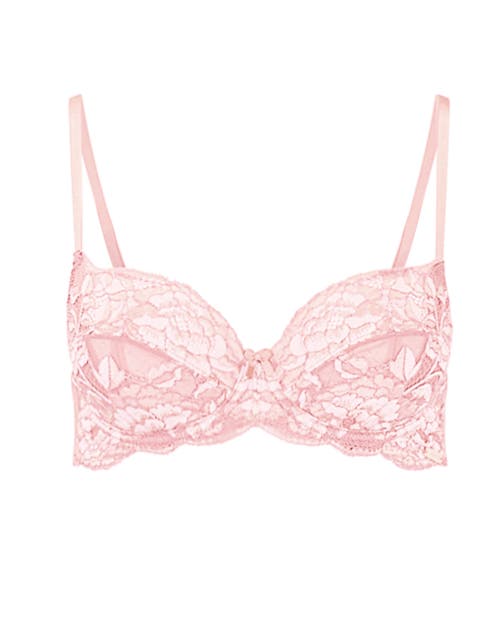 Shop Adore Me Chelsi Unlined Demi Bra In Light Pink