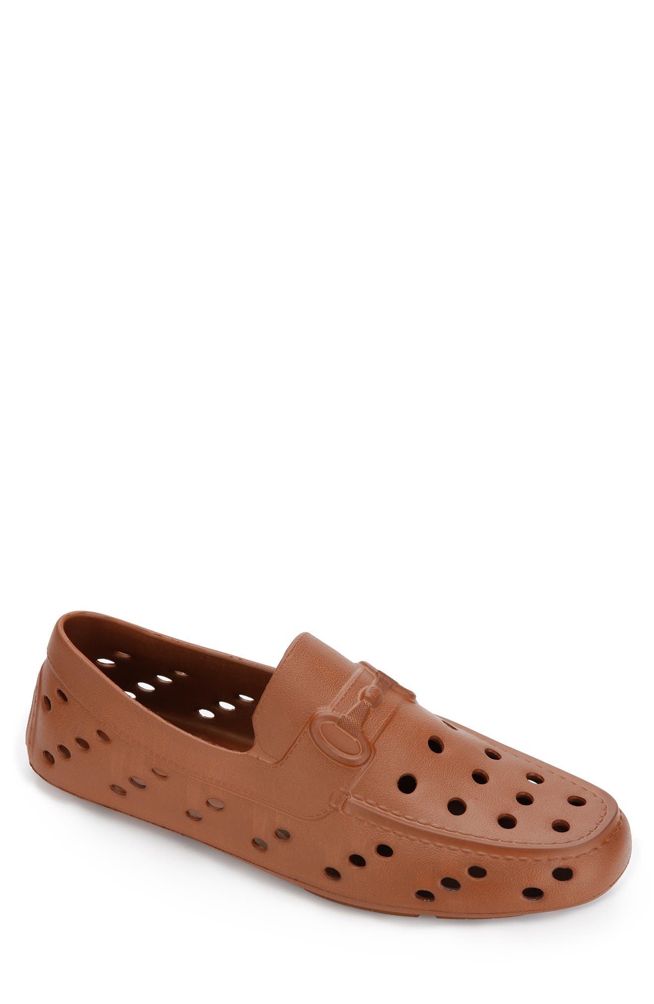 Kenneth Cole Reaction Dawson Perforated Bit Driver In Brown Overflow1