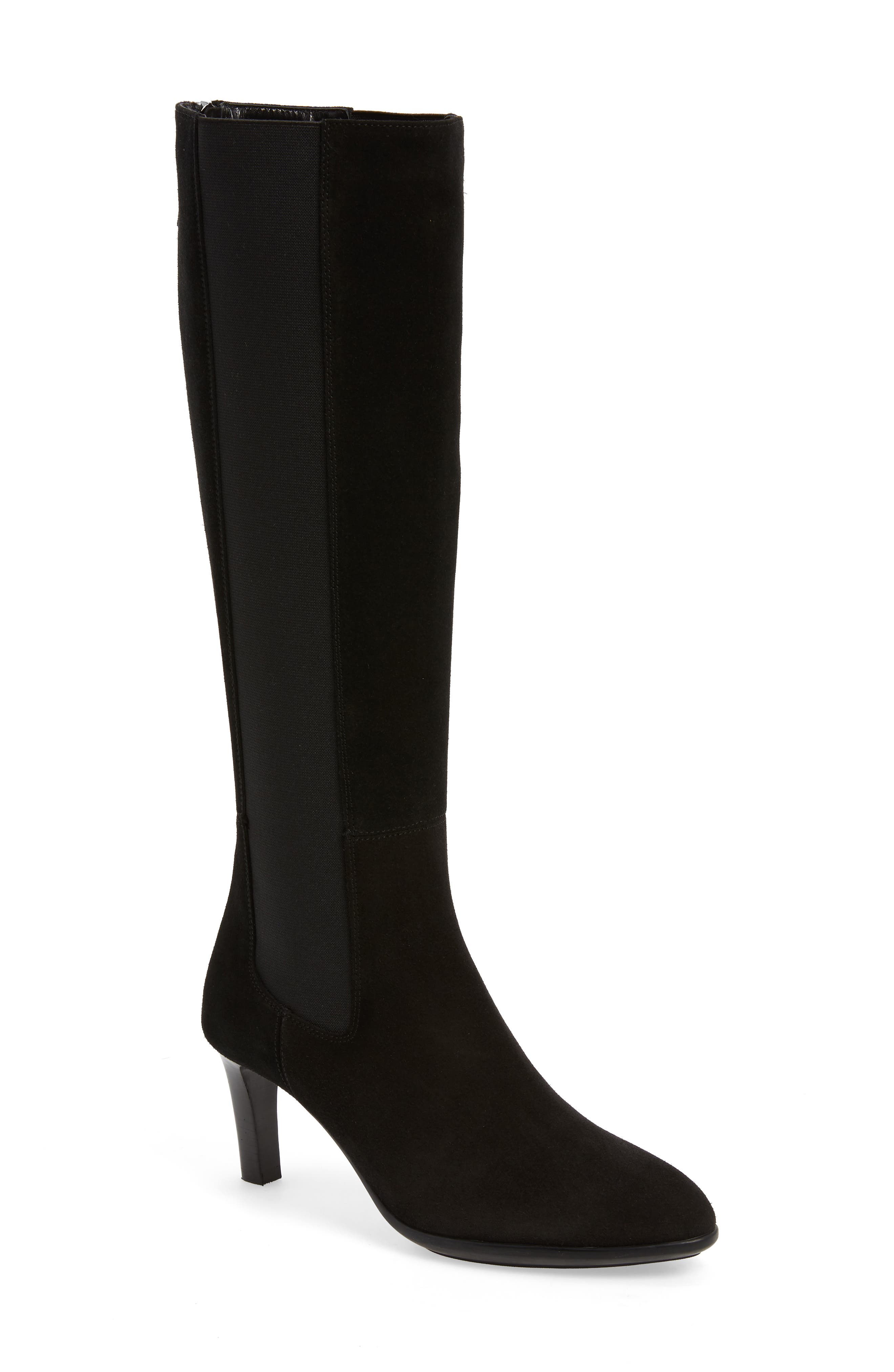 Aquatalia Dahliana Weatherproof Knee High Boot, Black