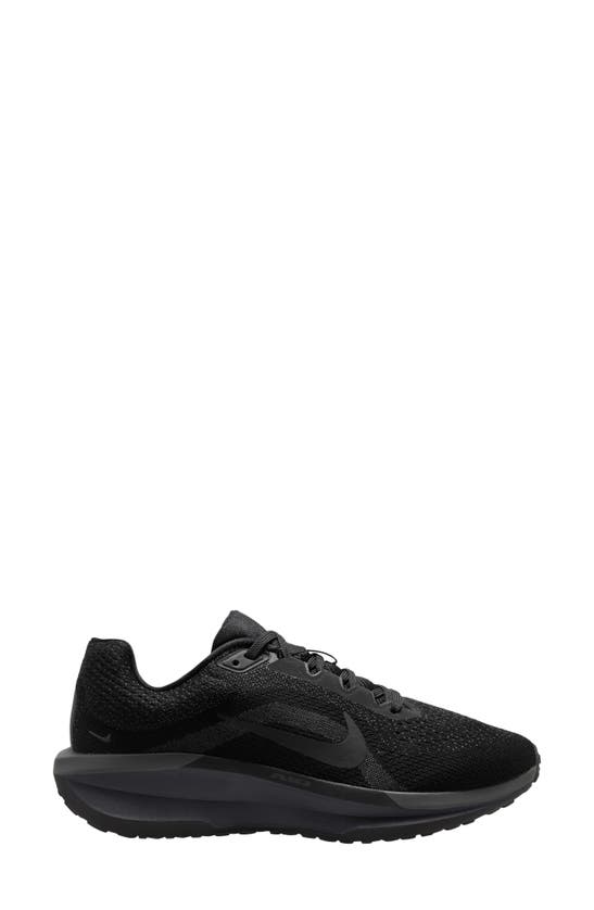 Nike Women's Winflo 11 Road Running Shoes In Black/ Anthracite