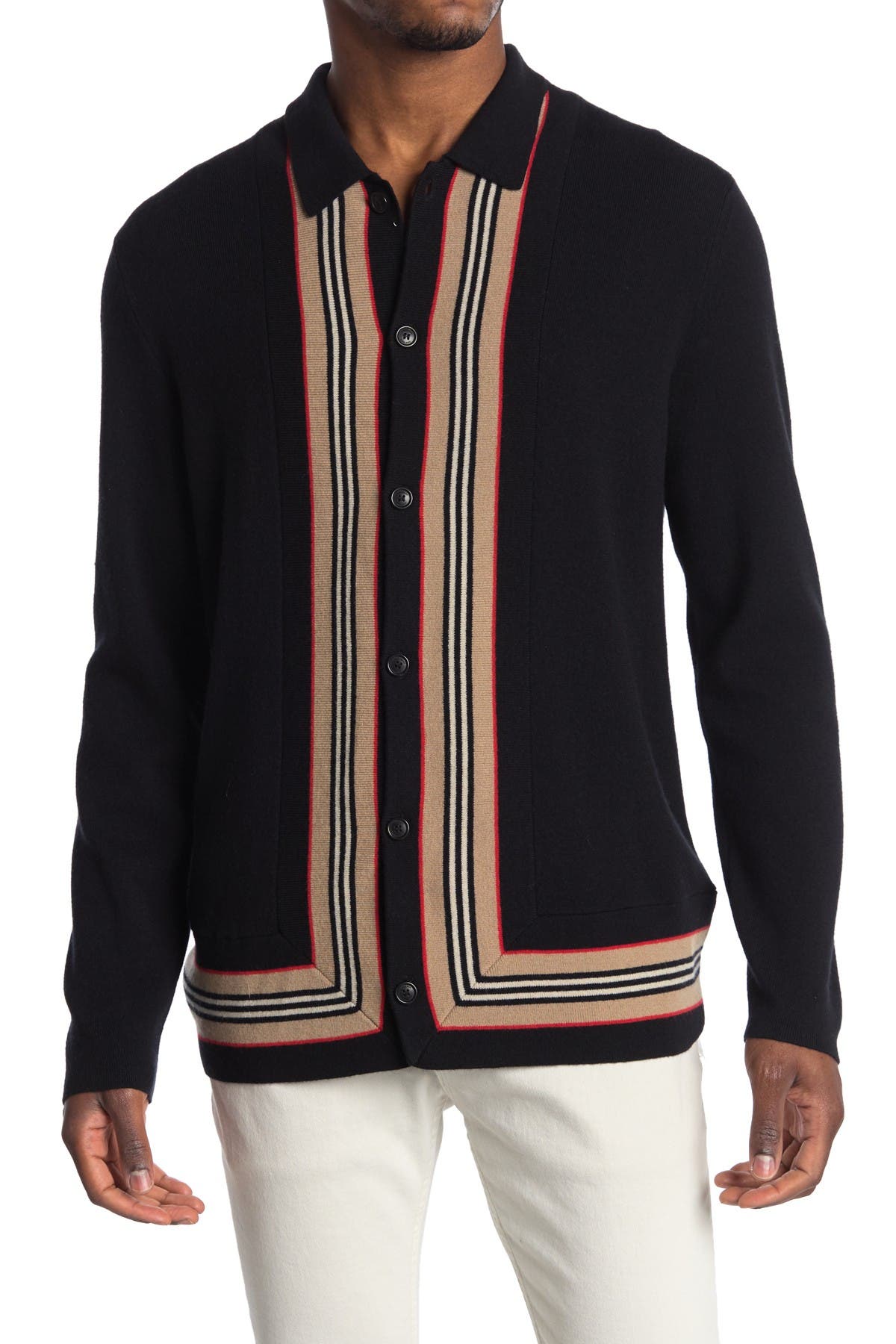 burberry cardigan sweater