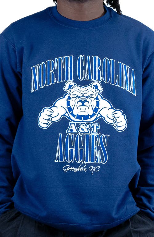 Aggies Crewneck Sweatshirt in Navy