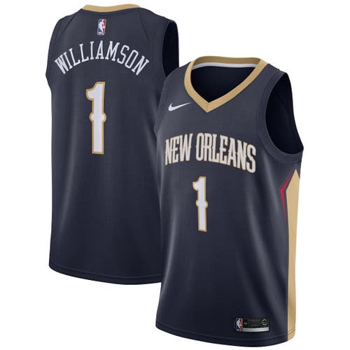 UPC 091207357479 product image for Men's Nike Zion Williamson Navy New Orleans Pelicans 2019 NBA Draft First Round  | upcitemdb.com