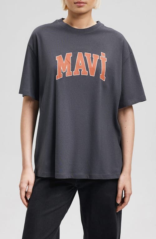 Mavi Jeans Graphic T-Shirt in Phantom at Nordstrom