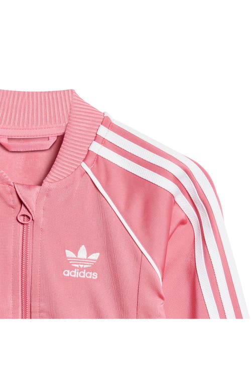 Shop Adidas Originals Adidas Adicolor Superstar Track Jacket & Joggers Set In Rose Tone