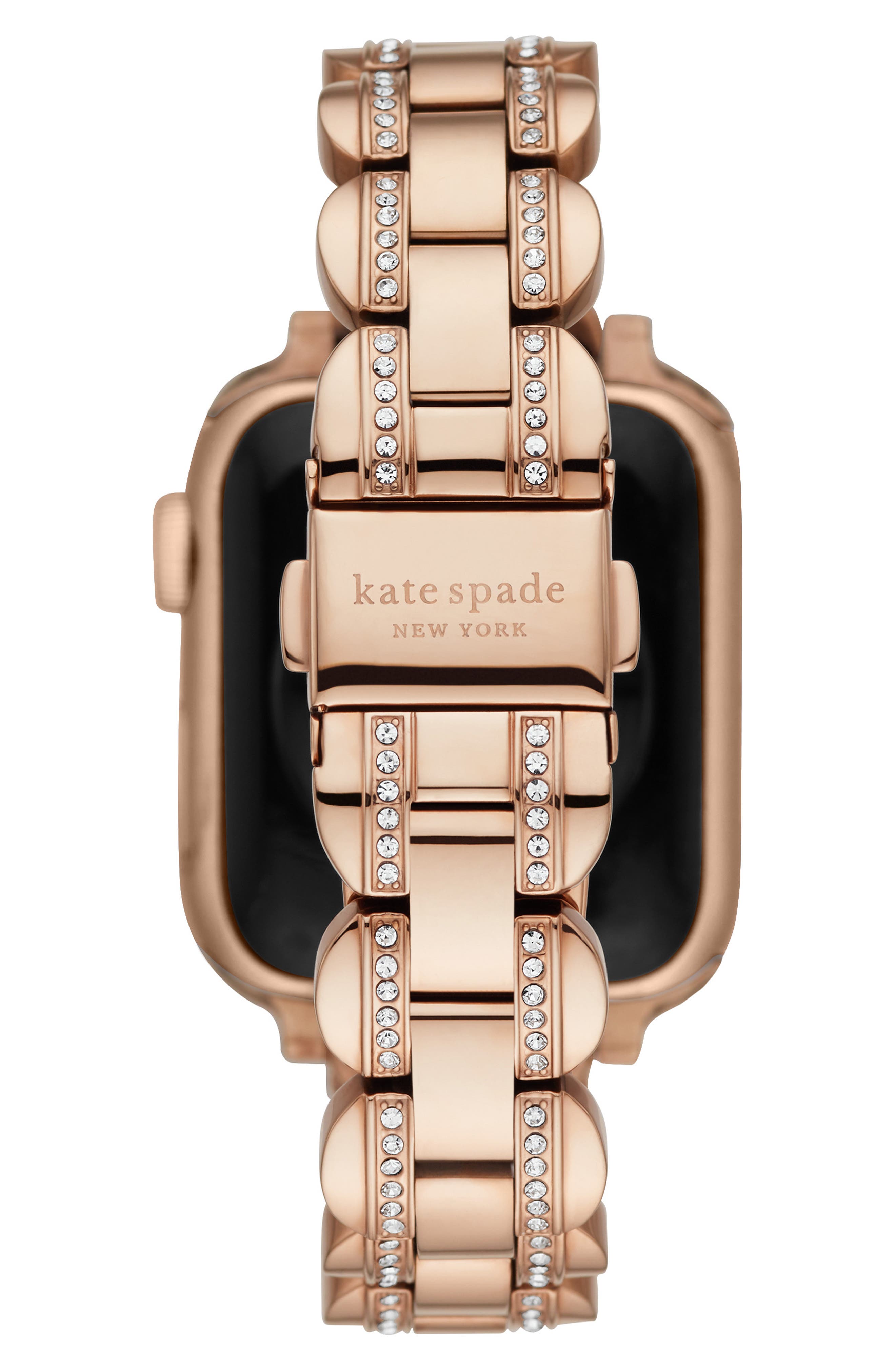 rose gold apple watch band kate spade