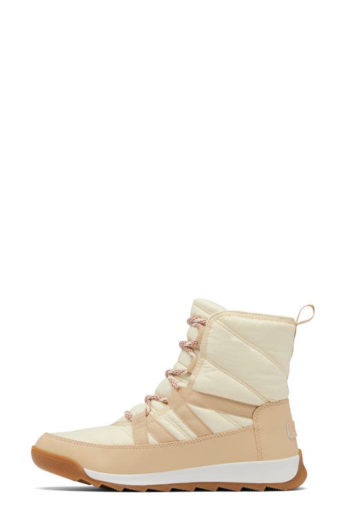 Shop Sorel Whitney Ii Waterproof Snow Boot In Honey White/ceramic