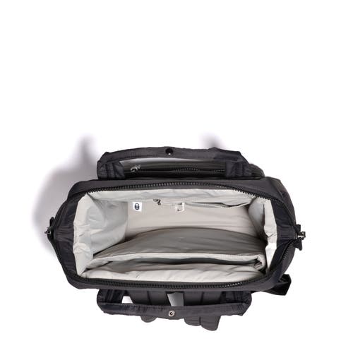Baggallini Chelsea Laptop Backpack In Black Puff