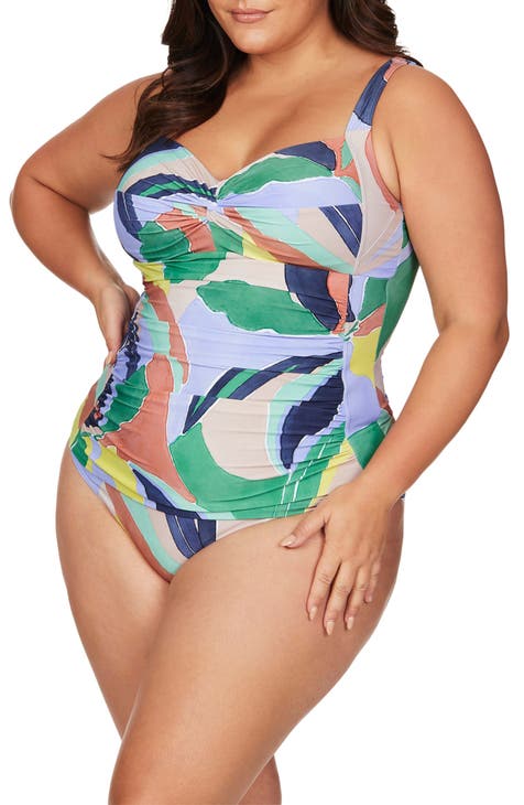 Artesands Aria Botticelli C-, D- & Dd-cup One-piece Swimsuit In Coral