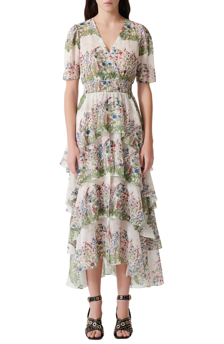 maje Raffle Floral Maxi Dress | Nordstrom