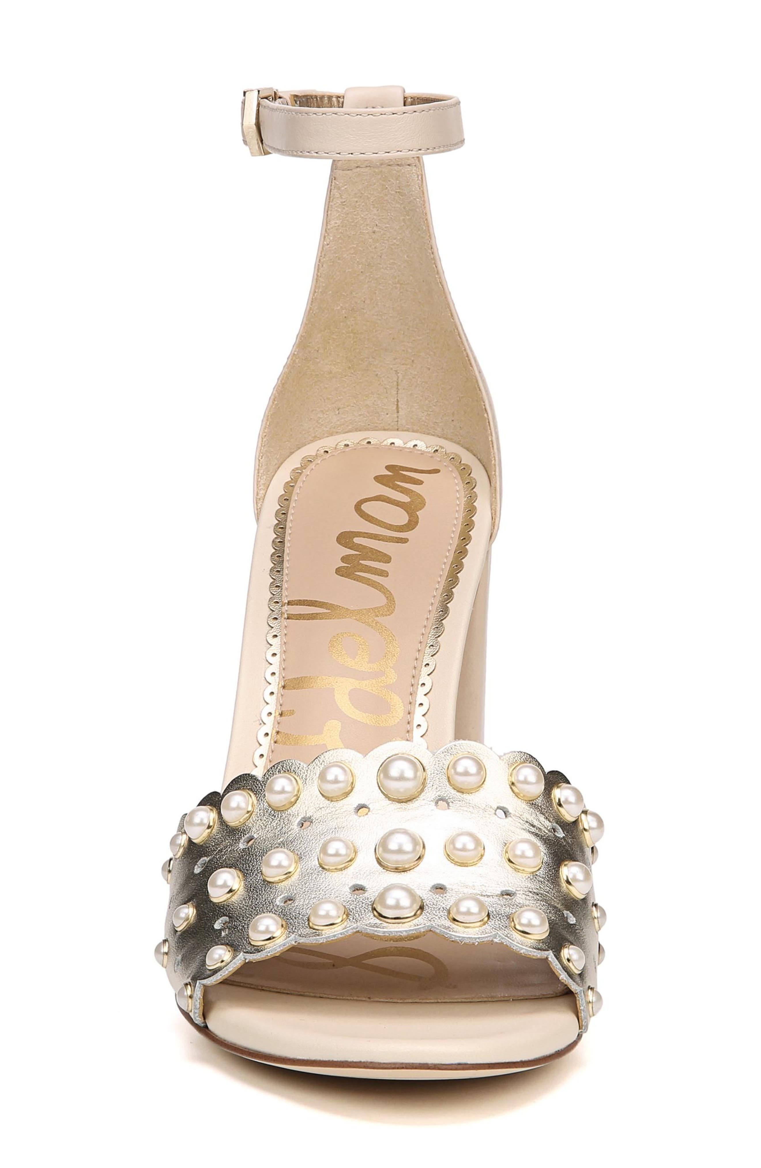 sam edelman yaria studded block heel sandal