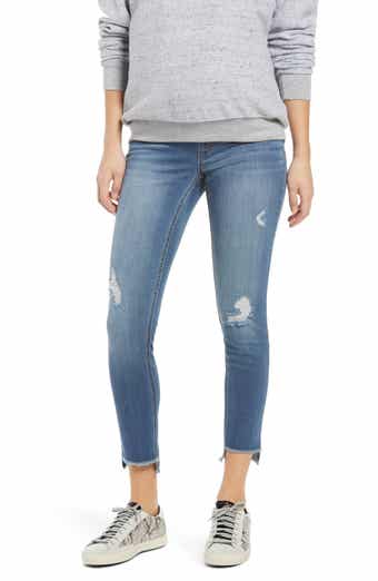 Ingrid & Isabel® Crossover Panel Maternity Skinny Jeans