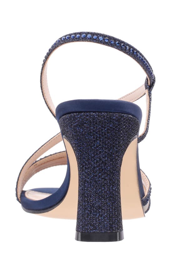 Nina Women's Abbi Asymmetrical Evening Sandals In New Navy