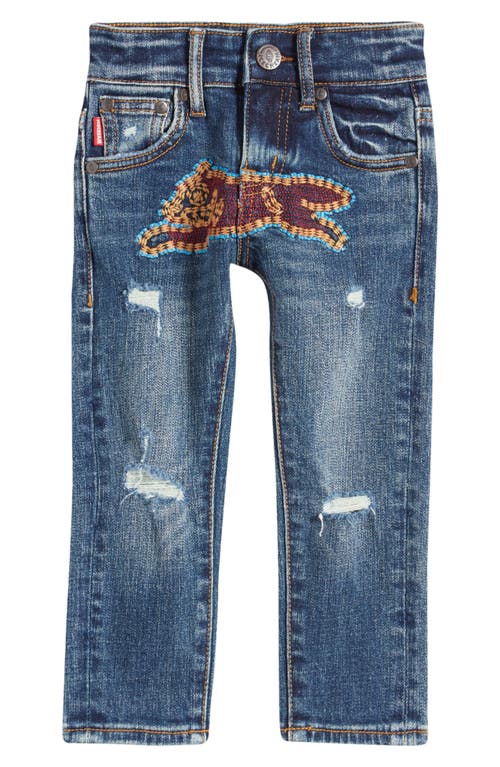 ICECREAM Kids' Running Dog Distressed Jeans Blue Chocolate at Nordstrom,