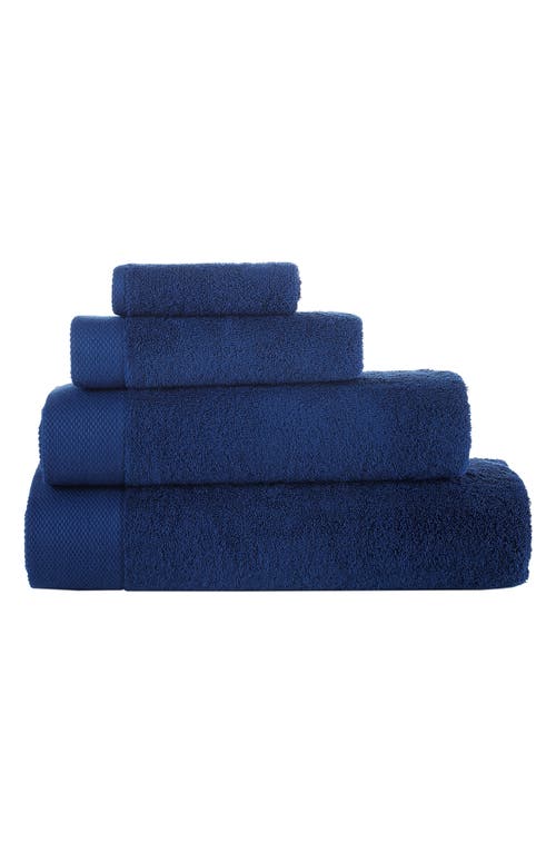 Brooks Brothers 2-piece Solid Signature Cotton Towel Set In Navy