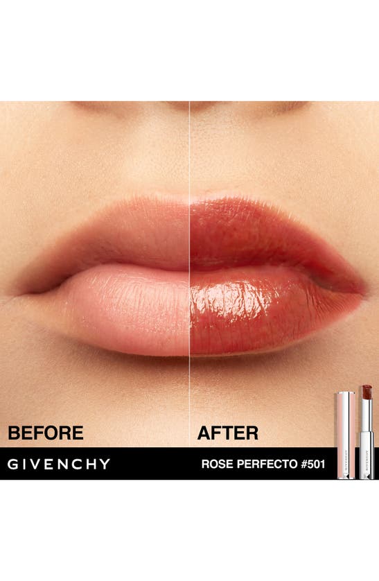 Shop Givenchy Rose Hydrating Lip Balm In 501 Spicy Brown
