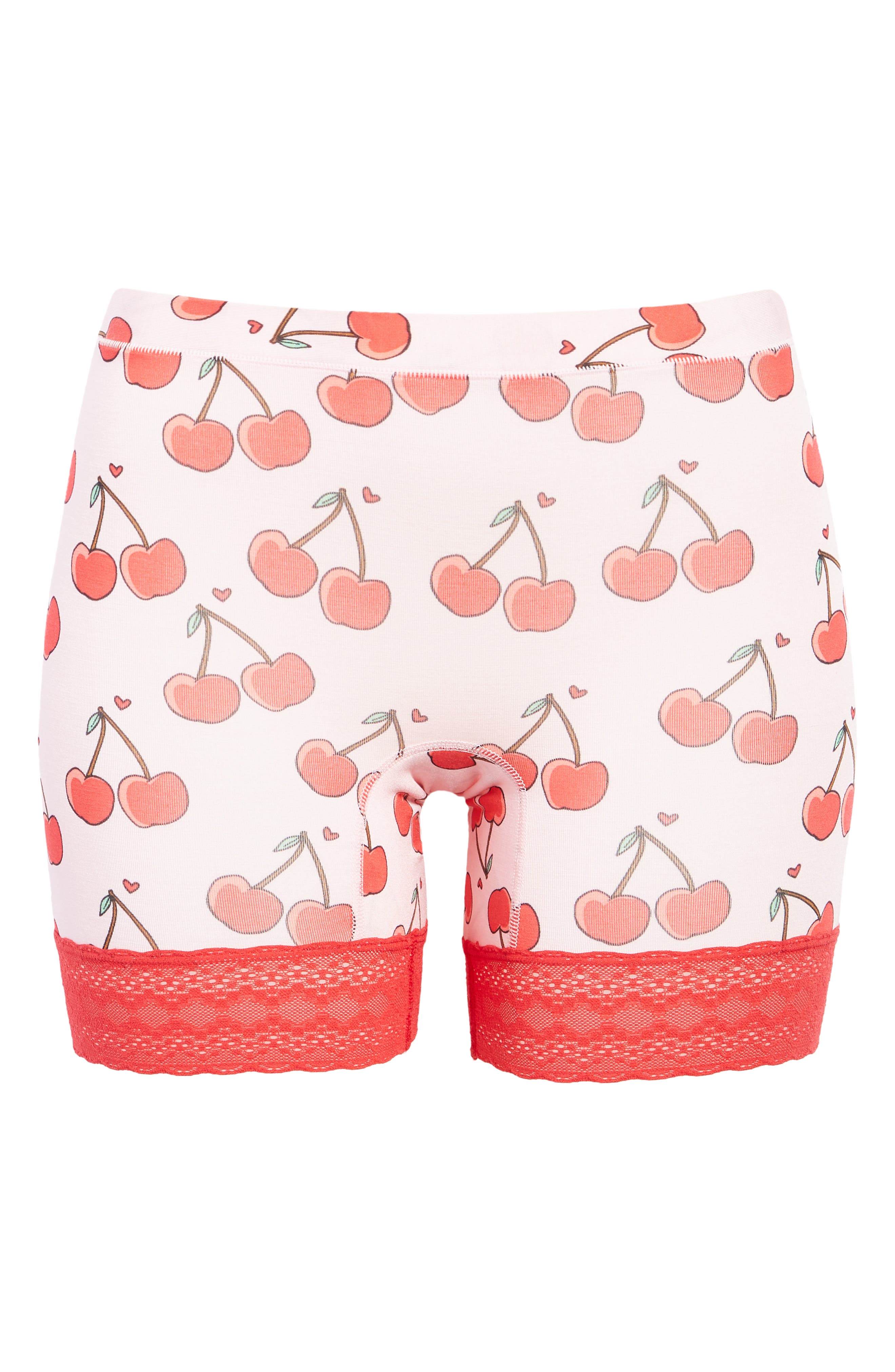 Meundies Feelfree Lace Trim Long Boyshorts | Nordstrom