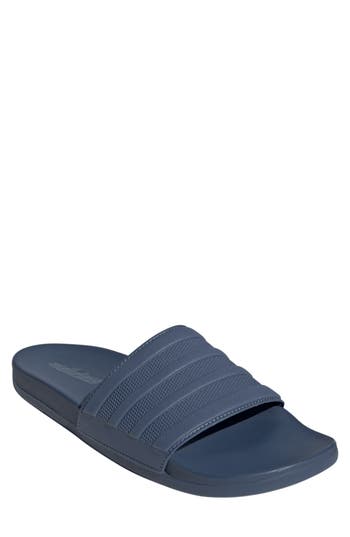 Adidas Originals Adidas Adilette Slide Sandal In Blue