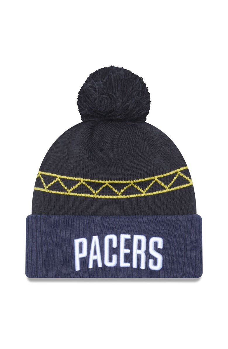New Era Men's New Era Navy Indiana Pacers 2022/23 City Edition Official ...