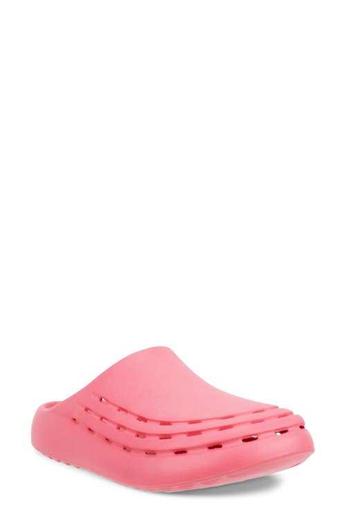 Ecco Cozmo Perforated Mule In Pink