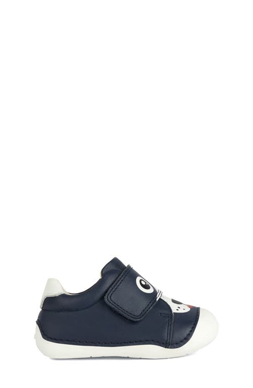 Shop Geox Tutim Sneaker In Navy/white