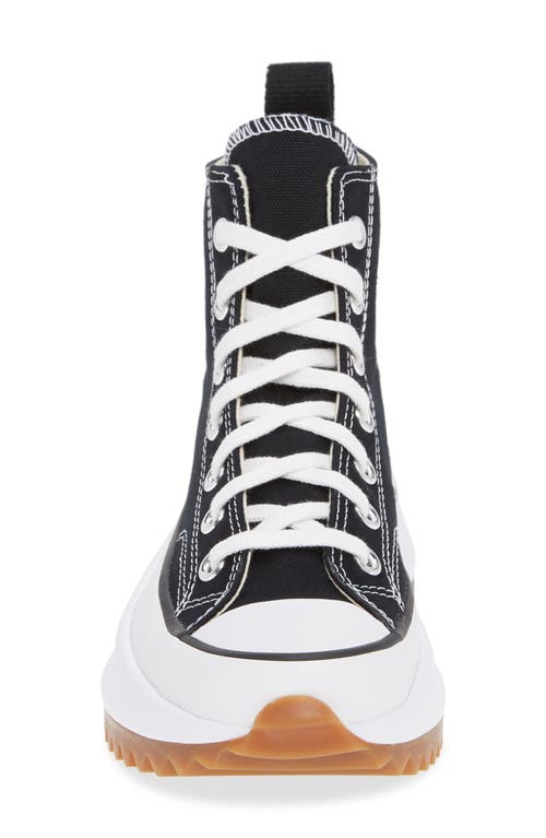 Shop Converse Chuck Taylor® All Star® Run Star Hike High Top Platform Sneaker In Black/white/gum