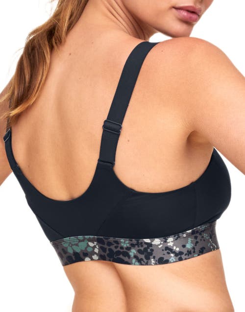 Shop Adore Me Michelle Low-impact Sports Bra In Dark Blue