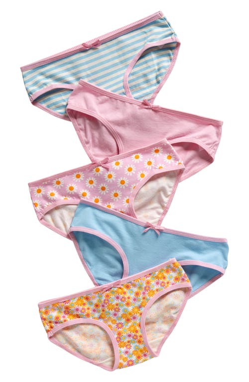 Tucker + Tate Kids' 5-Pack Hipster Briefs in Daisy Meadow Pack