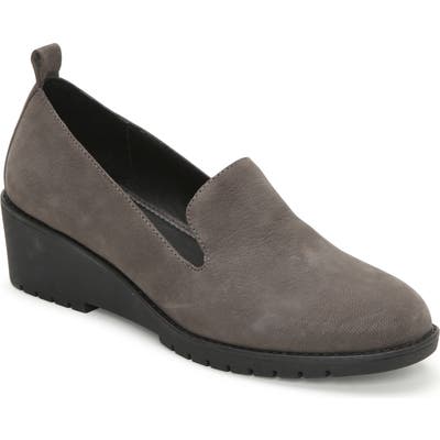 Adam Tucker Nexi Wedge Loafer- Black