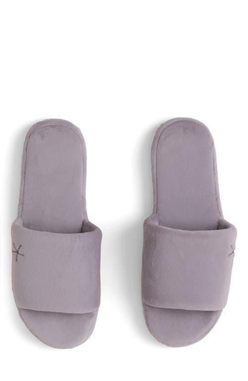 LuxeChic Slide Slipper in Deep Taupe