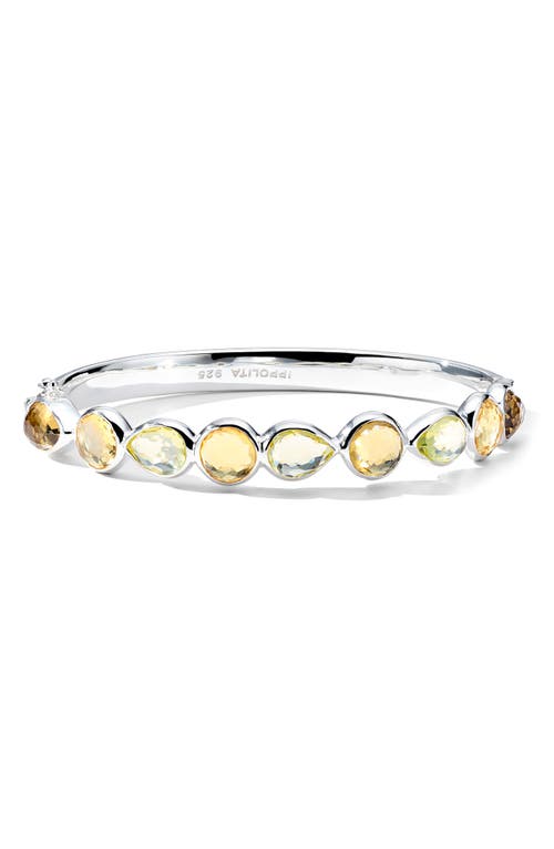 Ippolita Rock Candy Citrine Bangle In Silver