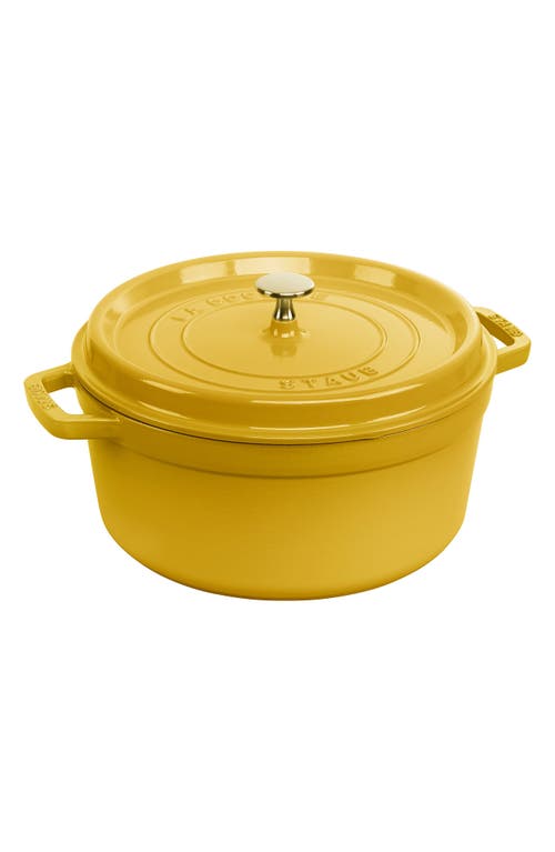 STAUB STAUB 5.5-QUART ENAMELED CAST IRON DUTCH OVEN
