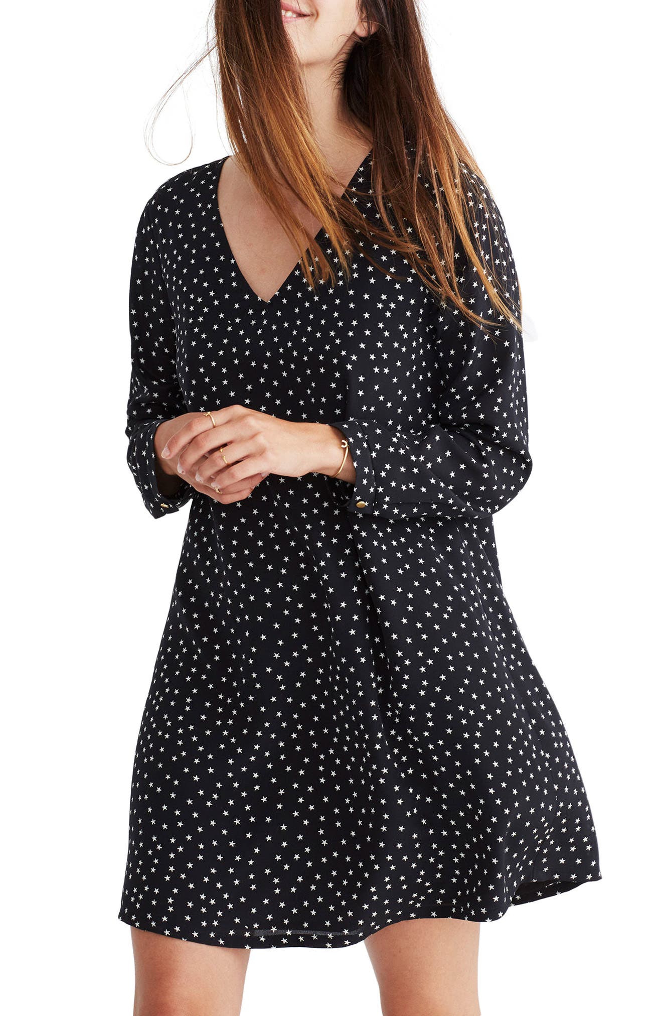 madewell silk dress