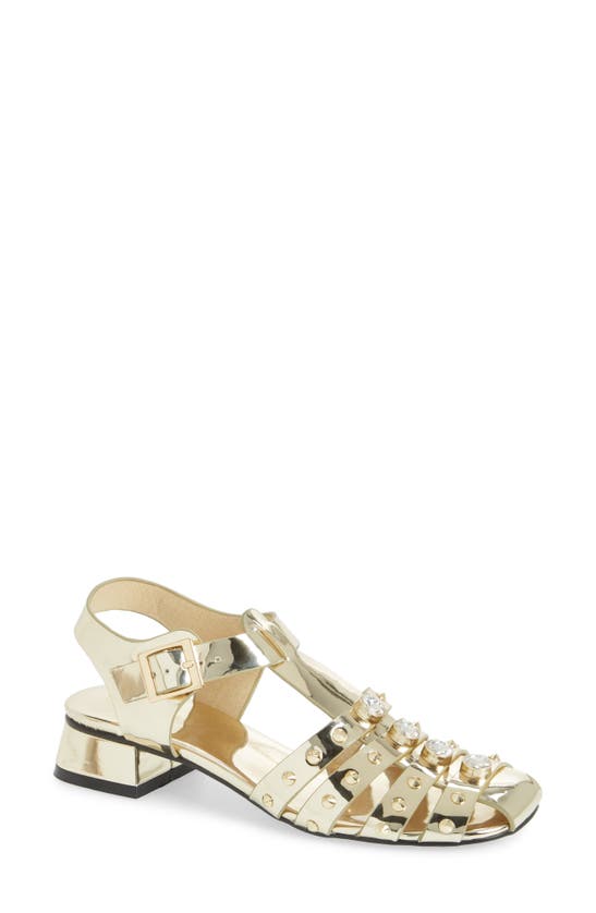 Cecelia New York Gigi Sandal In Gold