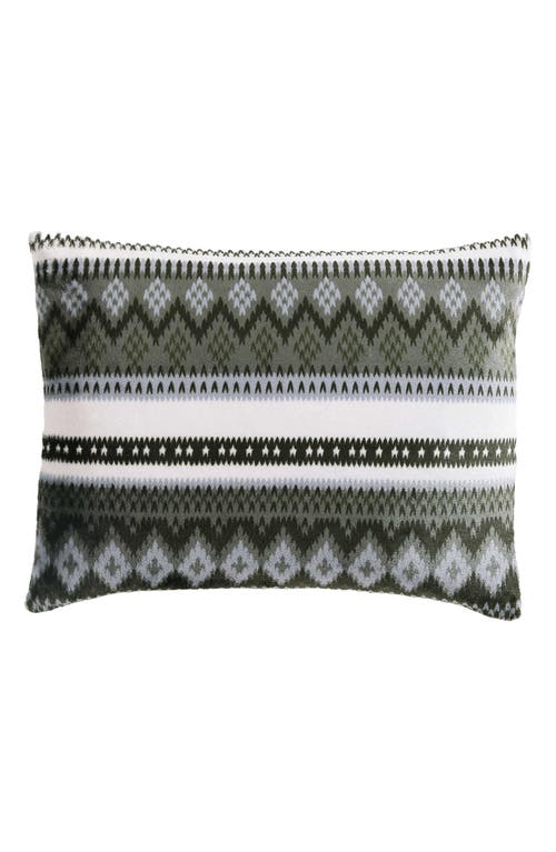 Eddie Bauer Shelton Fair Isle Comforter Set In Dark Green