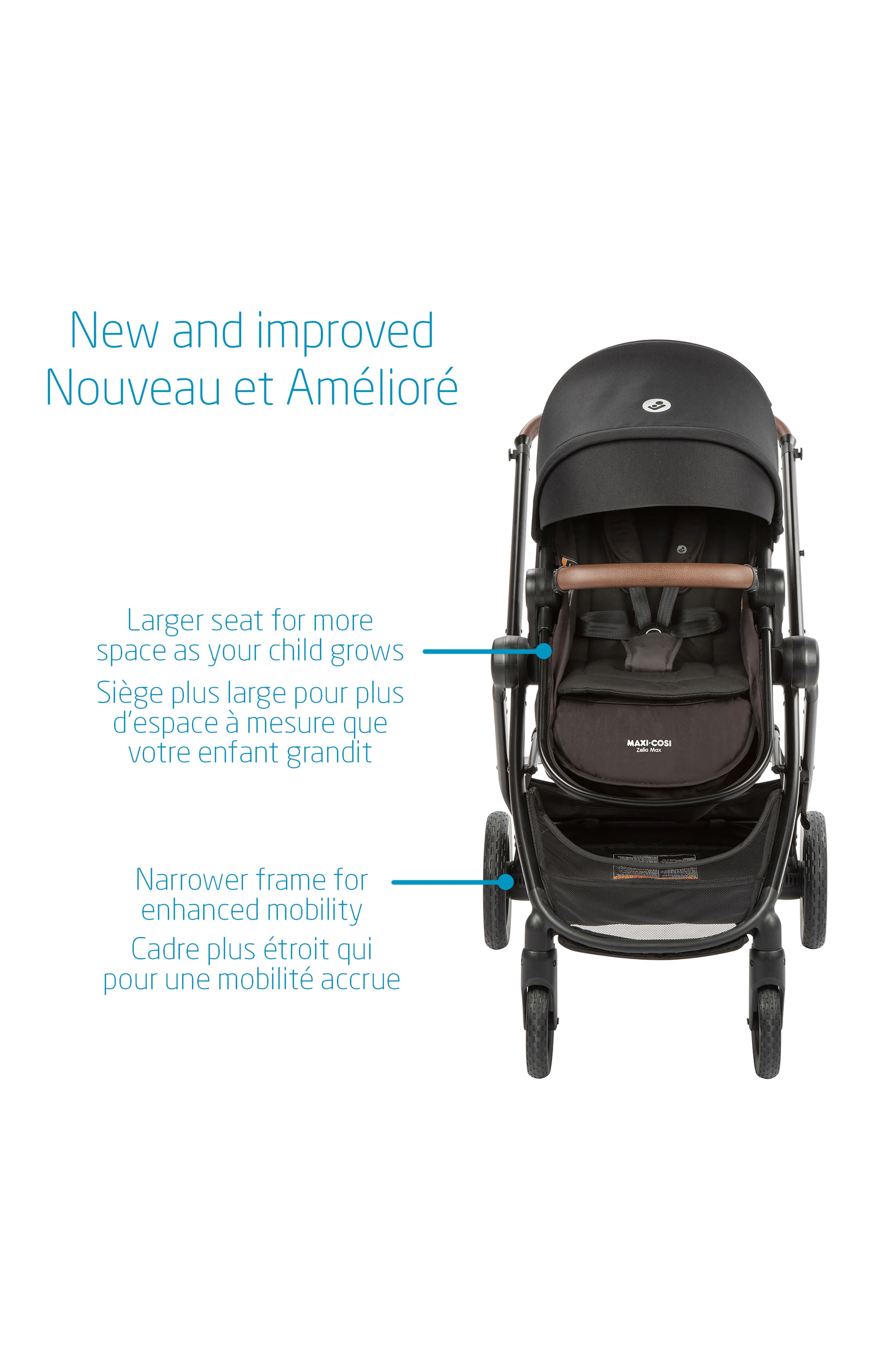 MaxiCosi® Zelia Max 5in1 Mico 30 Infant Car Seat & Stroller Modular